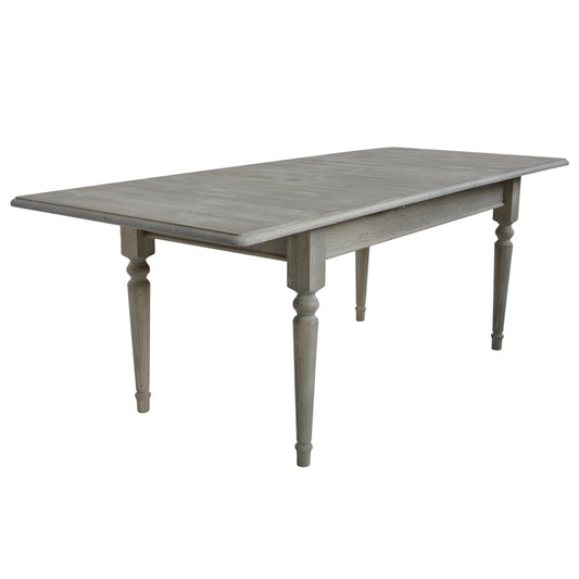 Table à rallonges Marceau D068EXT, format 140 × 140 × 78 cm, vue officielle 1. Autres meubles et décoration vendus séparément.