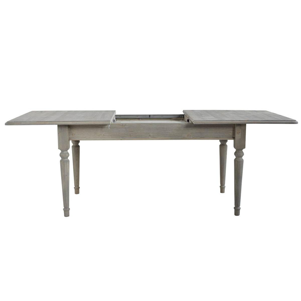Table à rallonges Marceau D068EXT, format 180 × 90 × 78 cm, vue officielle 2. Autres meubles et décoration vendus séparément.