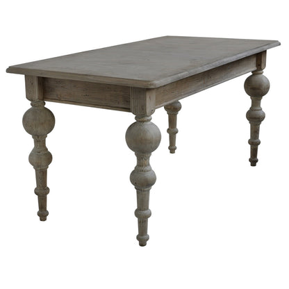Table à rallonges Florence D563EXT, format 140 × 140 × 78 cm, vue officielle 4. Autres meubles et décoration vendus séparément.