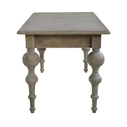 Table à rallonges Florence D563EXT, format 210 × 100 × 78 cm, vue officielle 3. Autres meubles et décoration vendus séparément.