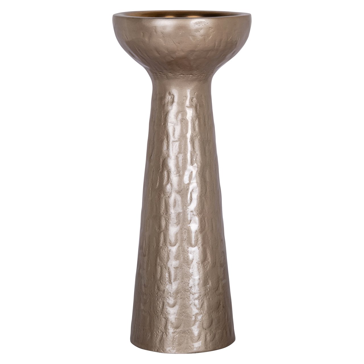 Candle holder Juana beige small