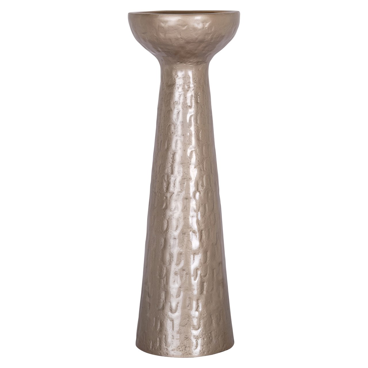 Candle holder Juana beige large