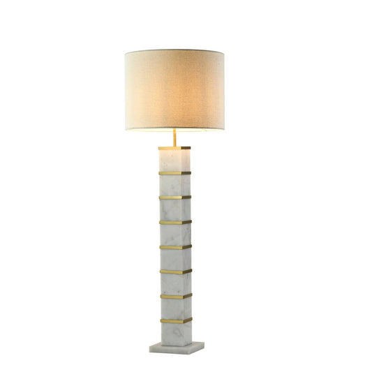 Floor lamp Celinae white including lampshade