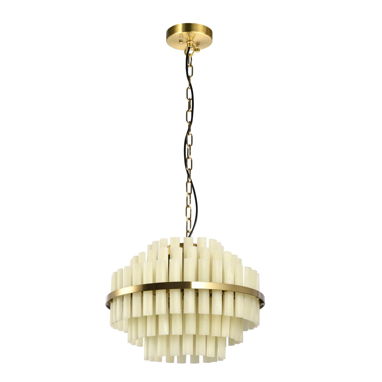 Chandelier Zerine white