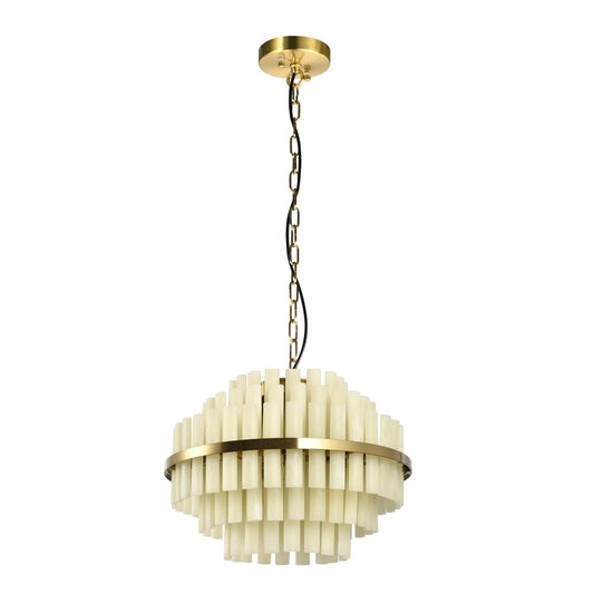 Chandelier Zerine white