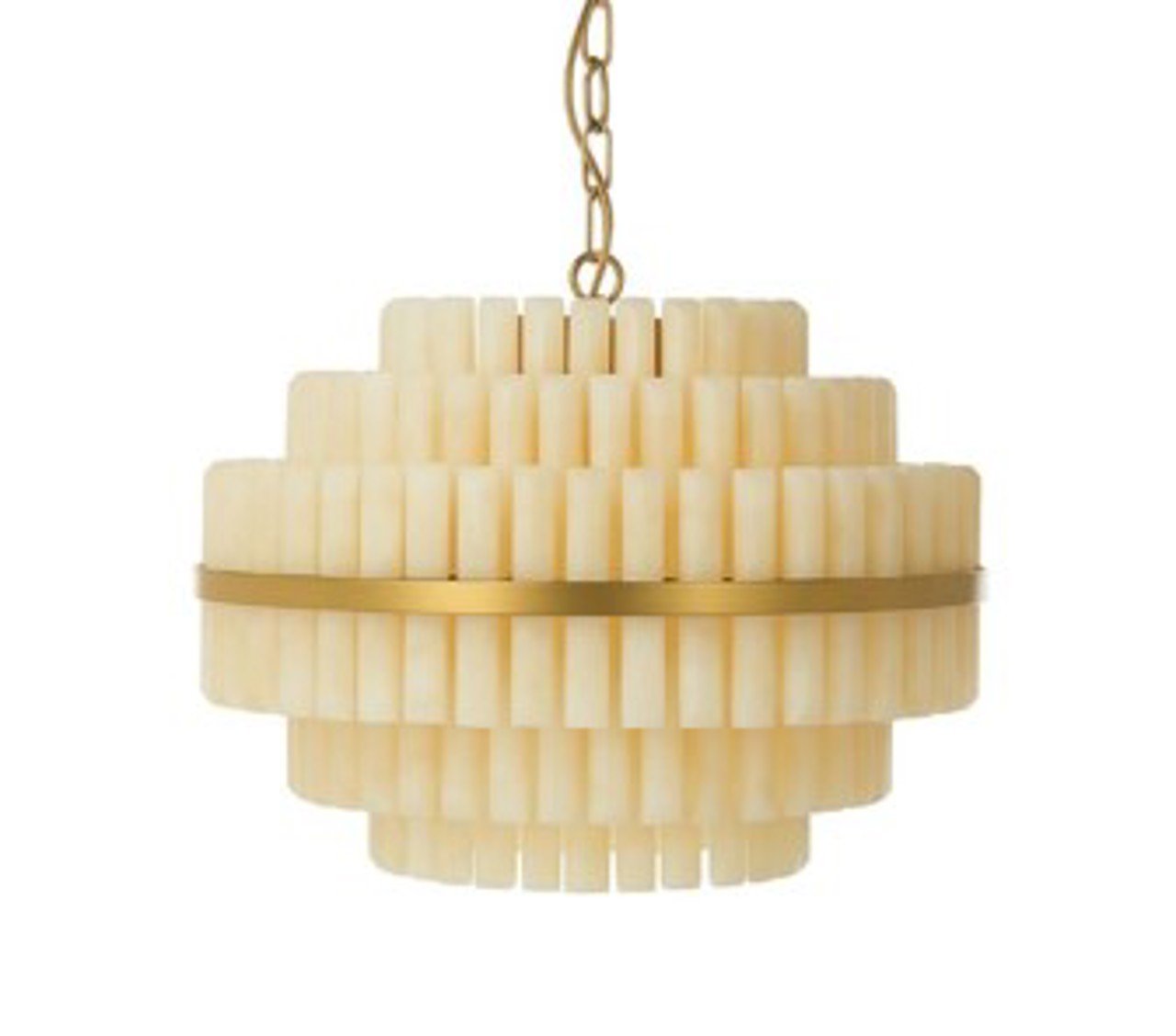 Chandelier Zerine white