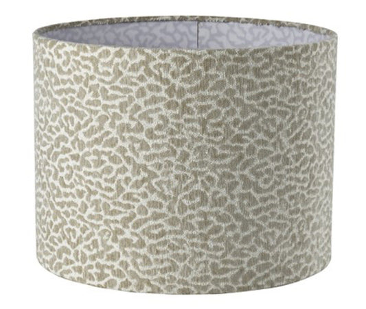 Lampshade Zena beige leopard 40Ø