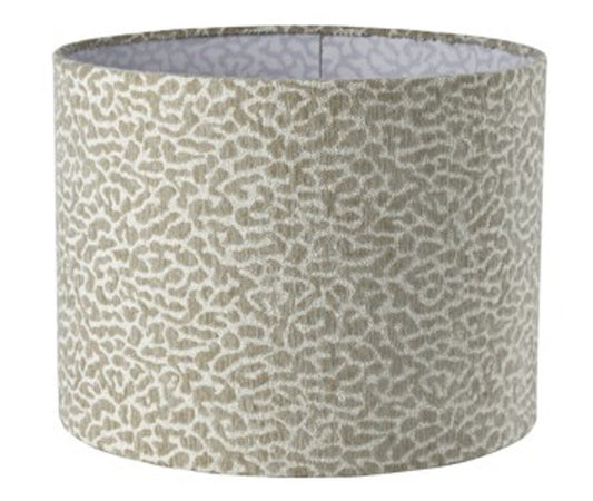 Lampshade Zena beige leopard 50Ø