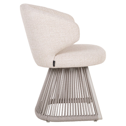 Chaise de salle à manger extérieure