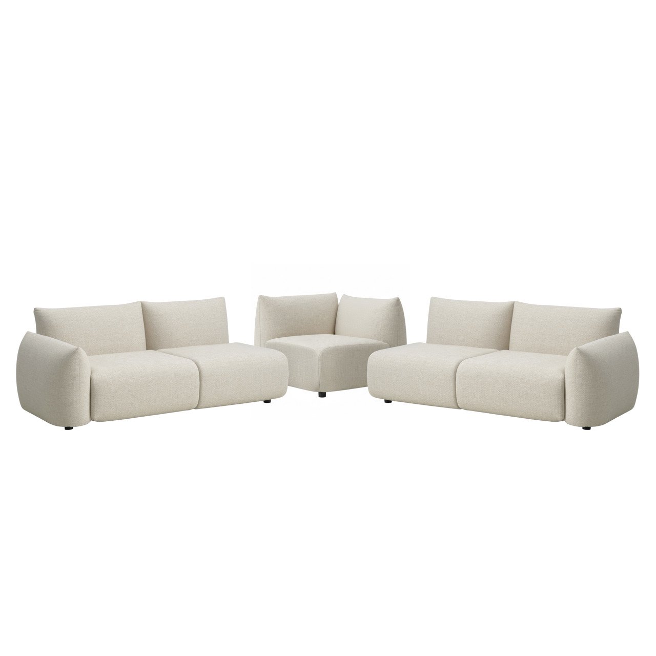 Outdoor sofa Dawson beige alpine cornersofa