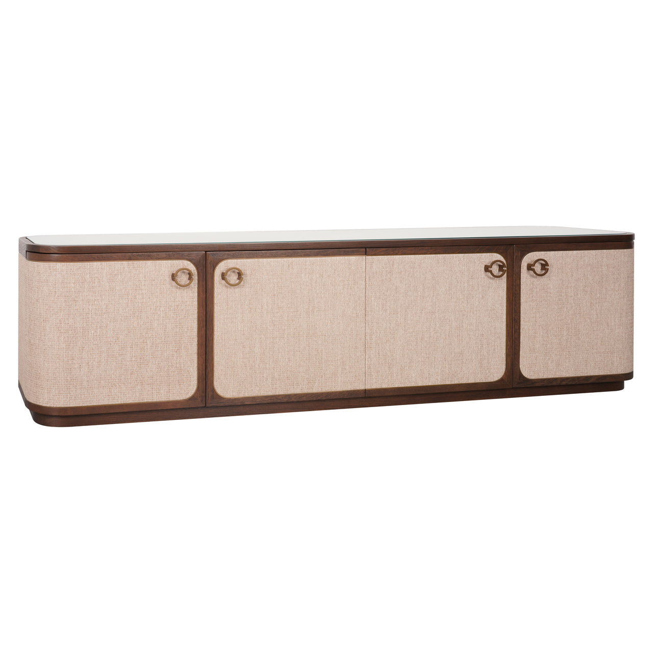 TV cabinet Willox brown 4-doors