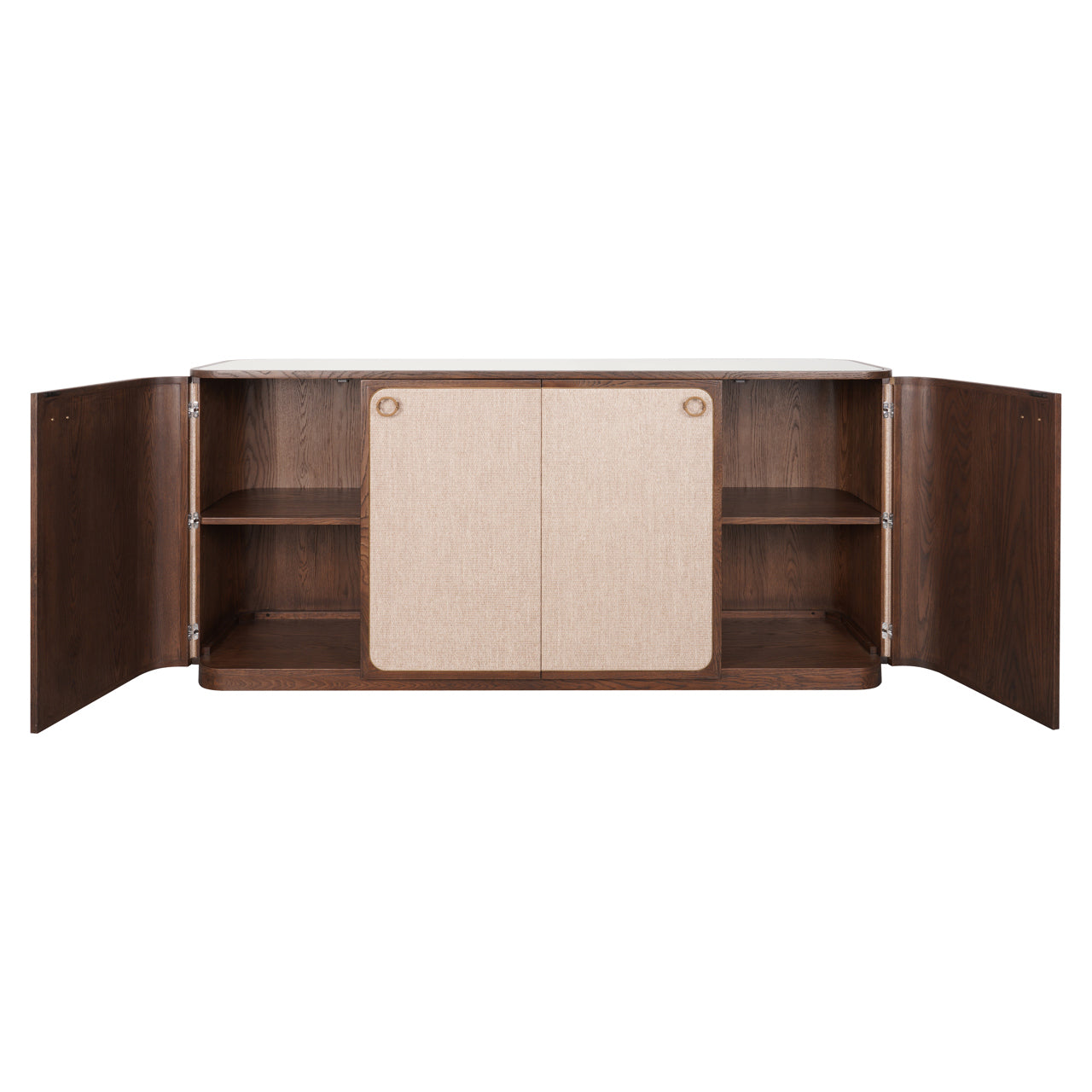 Sideboard Willox brown 4-doors