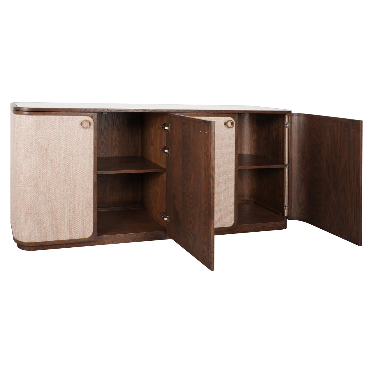 Sideboard Willox brown 4-doors