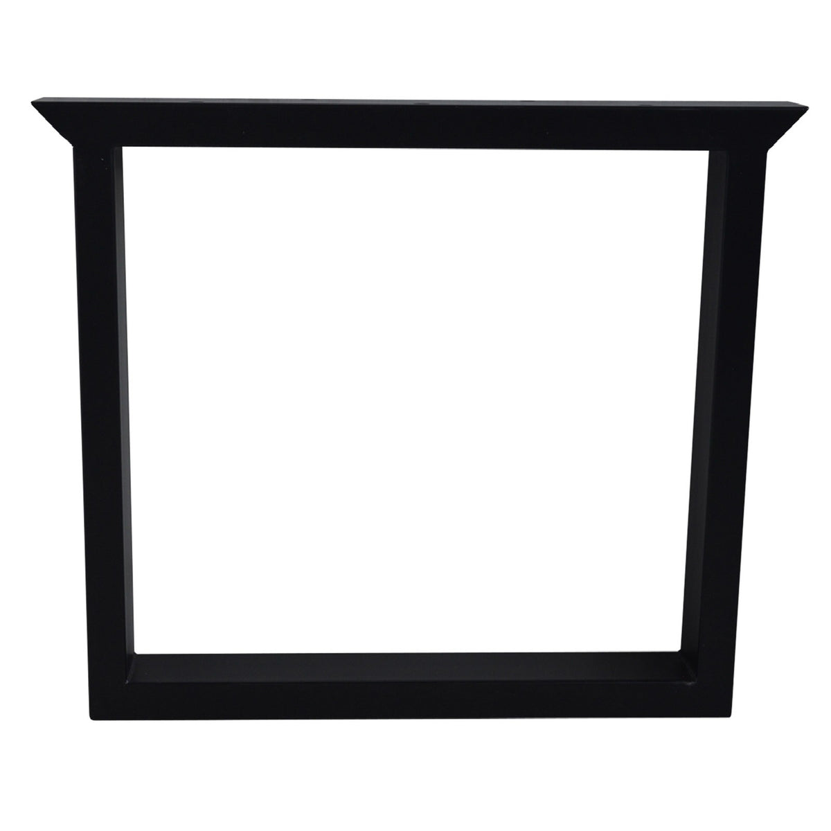 Pieds de table métalliques en U, lot de 2 LD798, format 85 x 74 (section metal 10x5 cm), vue officielle 1. Autres meubles et décoration vendus séparément.