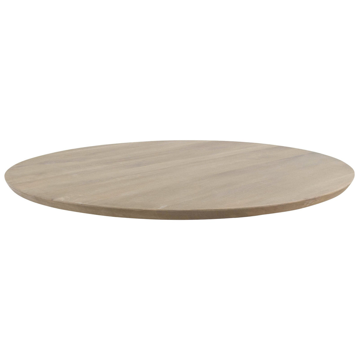 Plateau de table à chant biseauté CB, format 150 × 150 × 4 cm, vue officielle 1. Autres meubles et décoration vendus séparément.