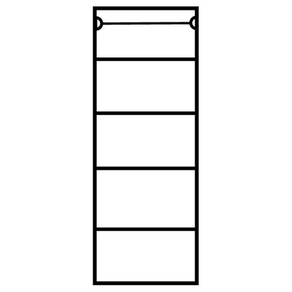 Armoire composable D520D en pin, version droite, vue fabricant 3. Les éventuels autres modules sont vendus séparément.