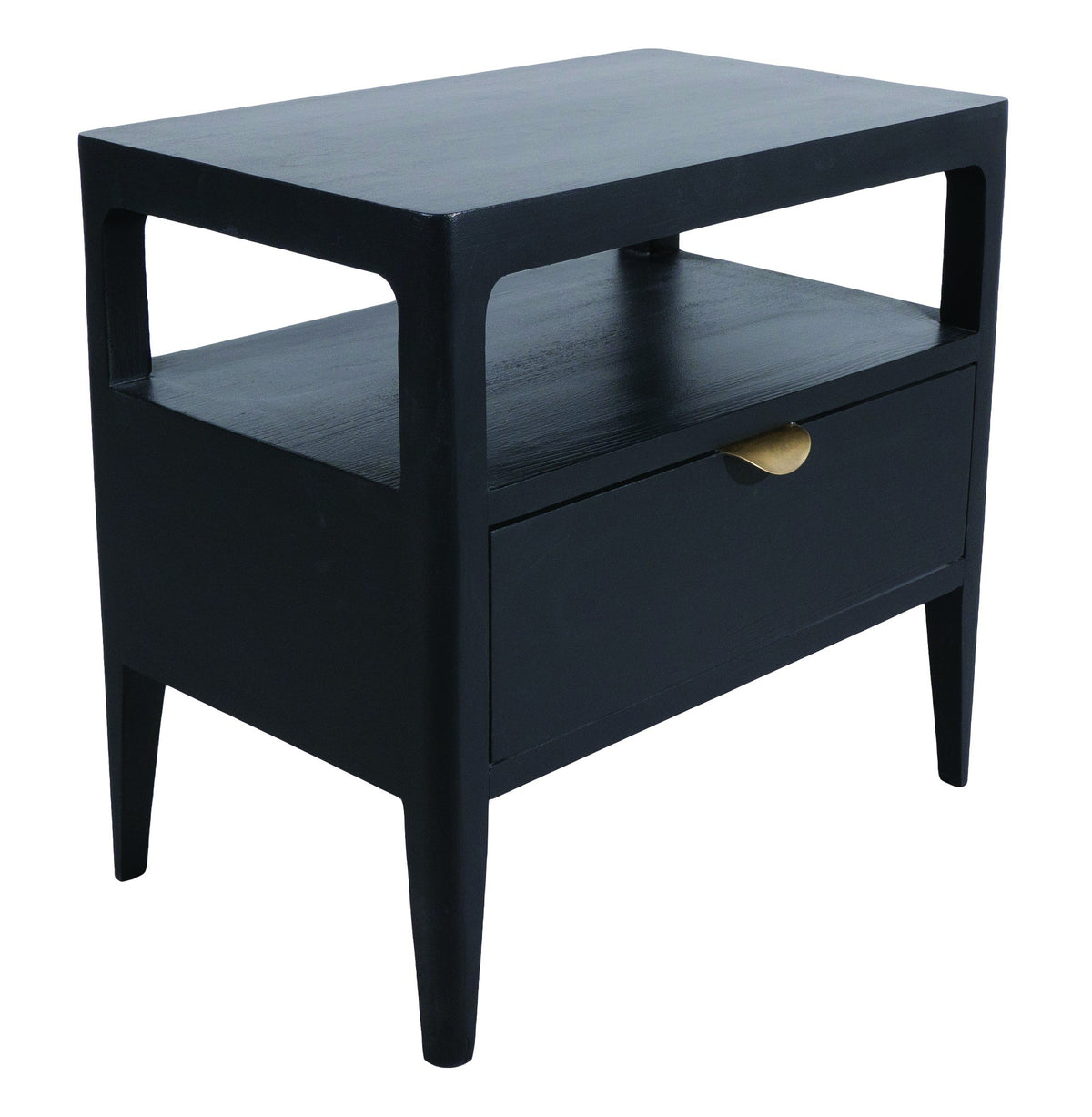 Chevet niche Ernest D885, 1 tiroir, 55 cm en pin, vue complémentaire 3.