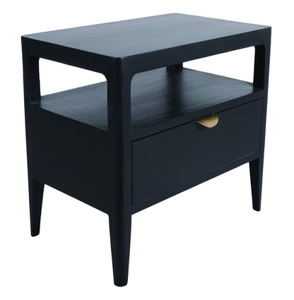 Chevet niche Ernest D885, 1 tiroir, 55 cm en pin, vue complémentaire 3.