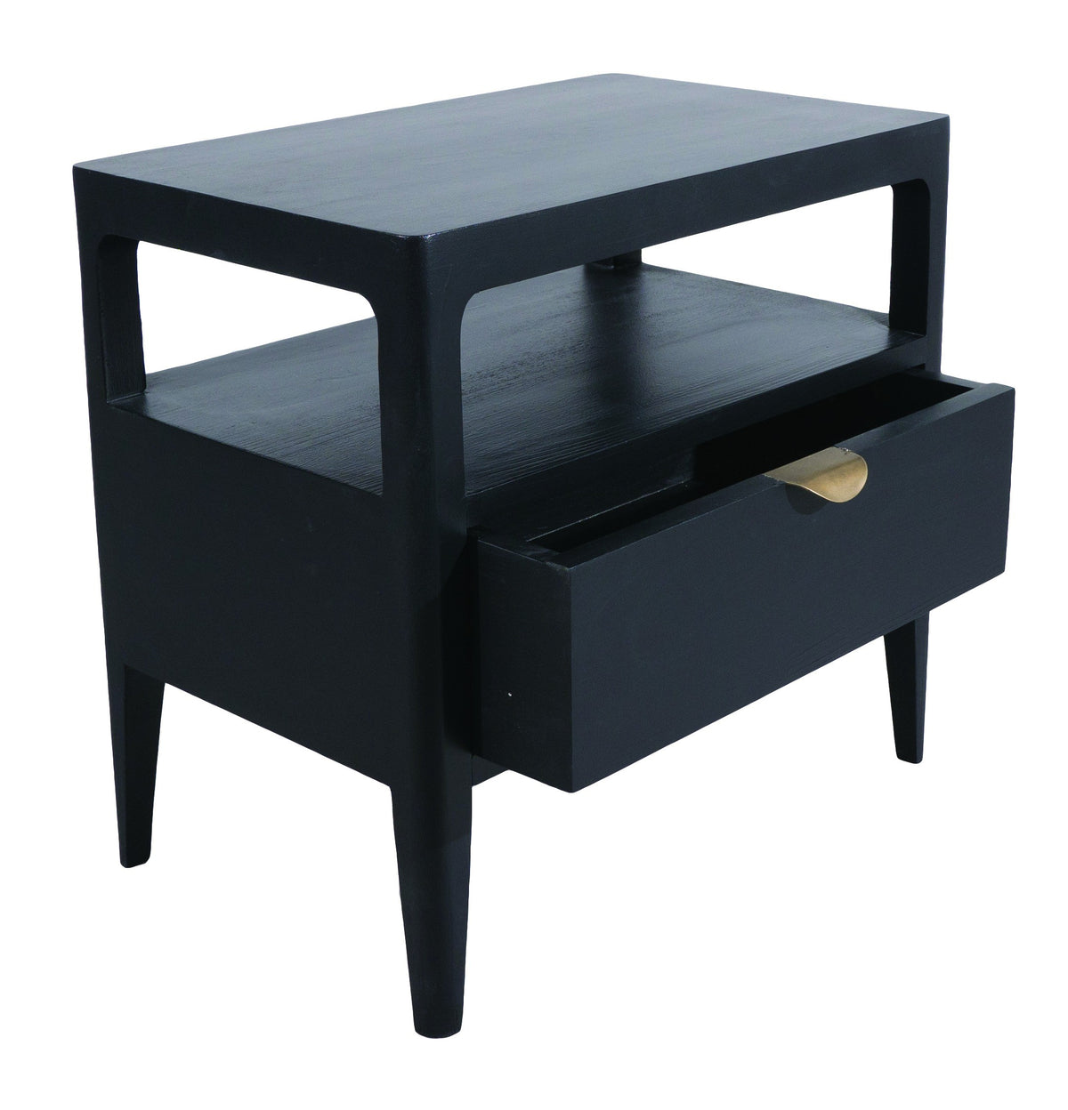 Chevet niche Ernest D885, 1 tiroir, 55 cm en pin, vue complémentaire 4.