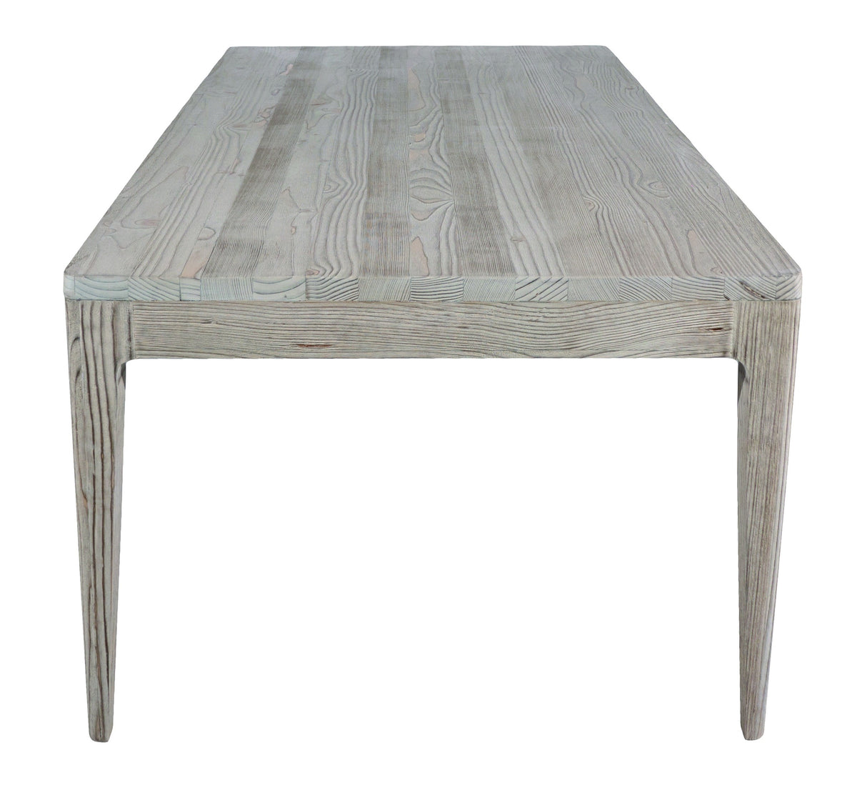 Table basse Ernest en pin D887, 120 × 60 × 40 cm, vue officielle 4. Autres meubles et décoration vendus séparément.