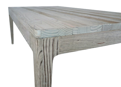 Table basse Ernest en pin D887, 120 × 60 × 40 cm, vue officielle 5. Autres meubles et décoration vendus séparément.