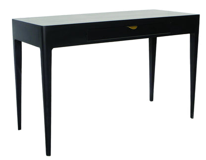 Bureau Ernest en pin D888, 120 × 52 × 77 cm, vue officielle 4. Autres meubles et décoration vendus séparément.