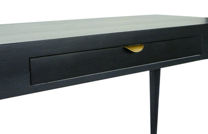 Bureau Ernest en pin D888, 120 × 52 × 77 cm, vue officielle 5. Autres meubles et décoration vendus séparément.