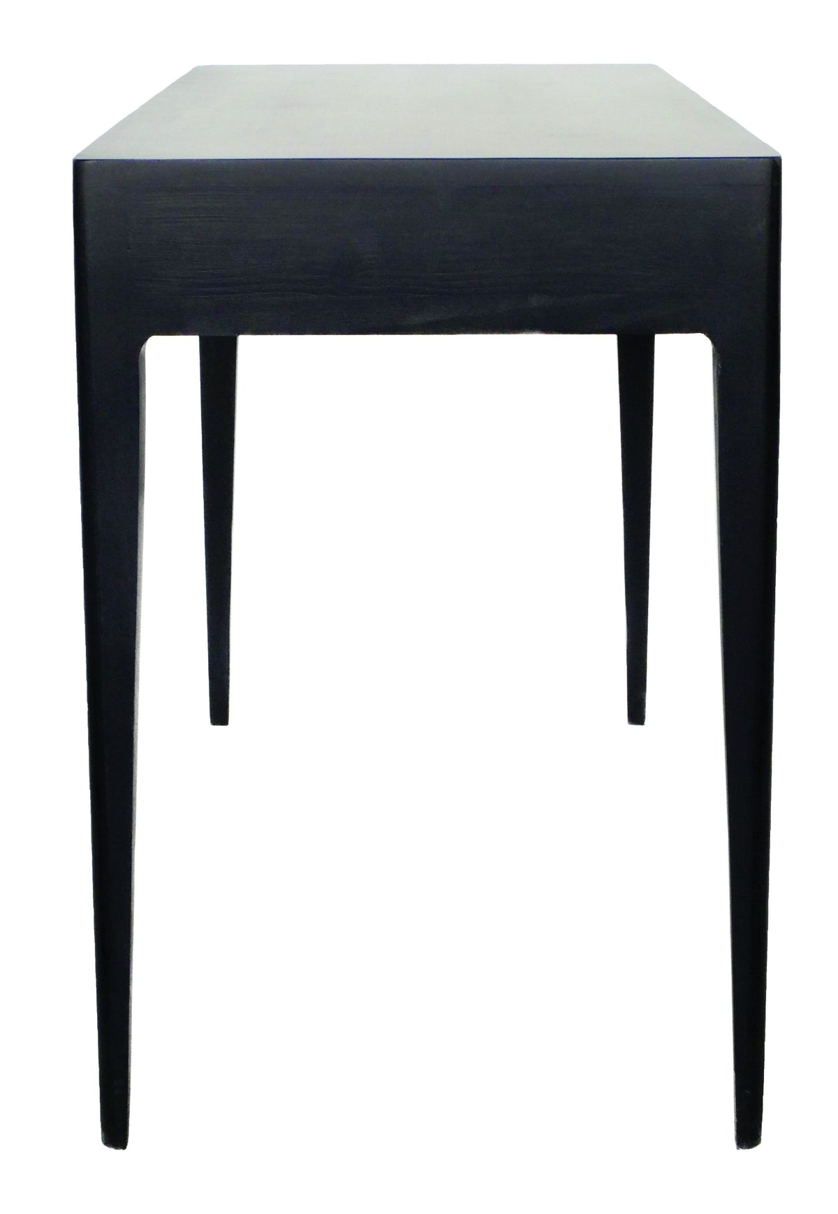 Bureau Ernest en pin D888, 120 × 52 × 77 cm, vue officielle 7. Autres meubles et décoration vendus séparément.