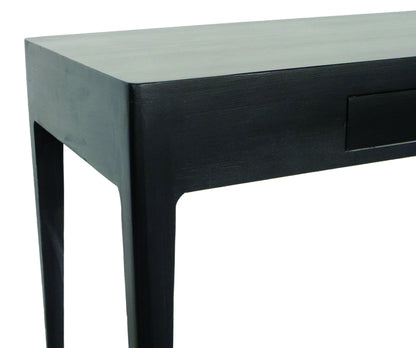 Bureau Ernest en pin D888, 120 × 52 × 77 cm, vue officielle 8. Autres meubles et décoration vendus séparément.