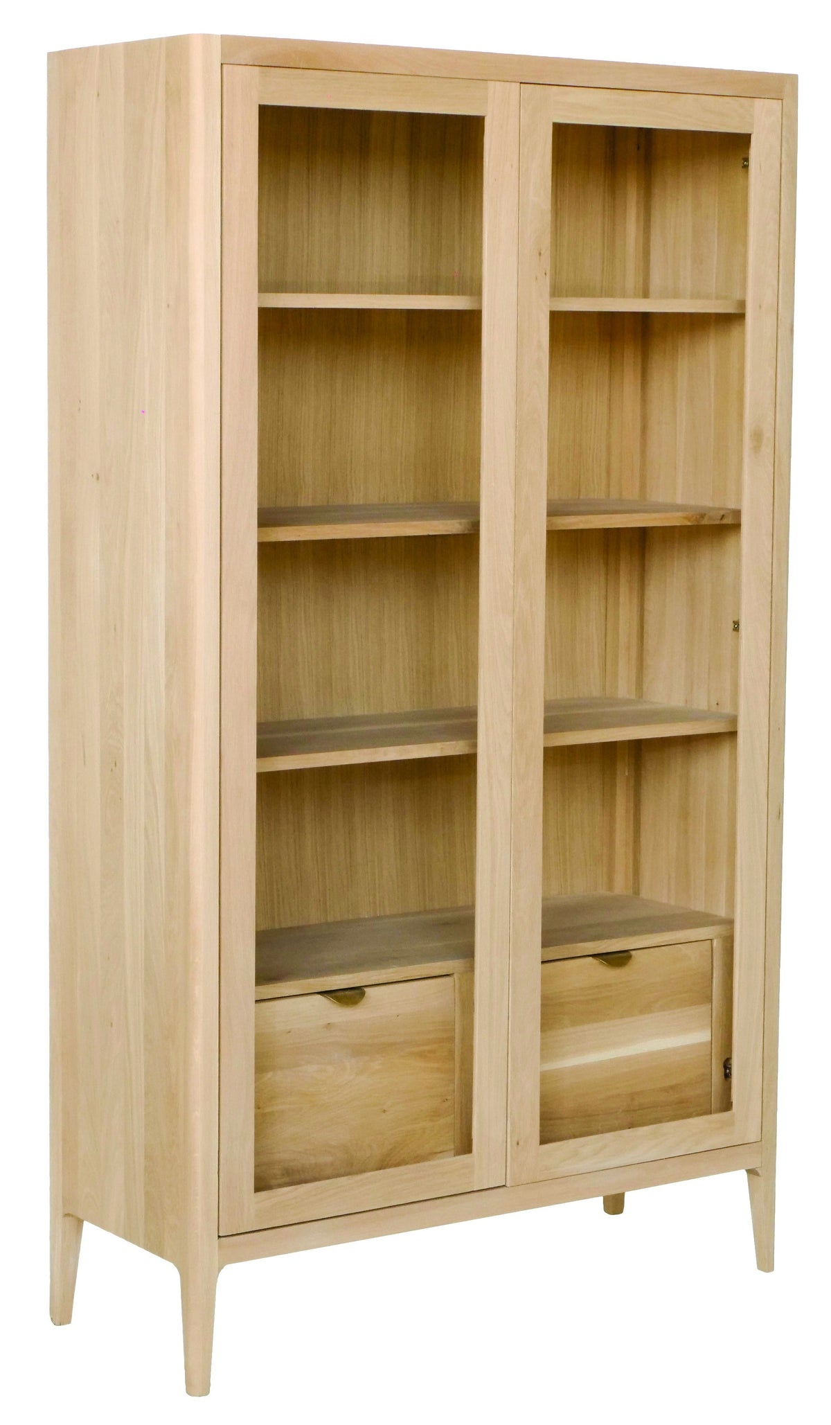 Vitrine Ernest, 2 portes et 2 tiroirs Rosiris D889C, vue officielle du fabricant 2. Autres articles et accessoires vendus séparément.