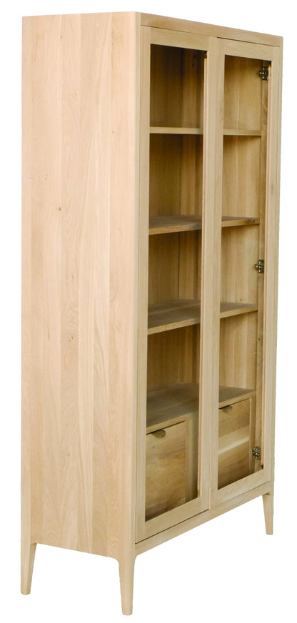 Vitrine Ernest, 2 portes et 2 tiroirs Rosiris D889C, vue officielle du fabricant 3. Autres articles et accessoires vendus séparément.