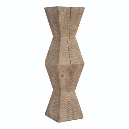 Colonne en pin, hauteur 120 cm COL120, 22 × 22 × 120 cm, vue officielle 1. Autres meubles et décoration vendus séparément.