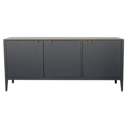 Buffet Ernest en pin D886, 180 × 45 × 80 cm, vue officielle 1. Autres meubles et décoration vendus séparément.