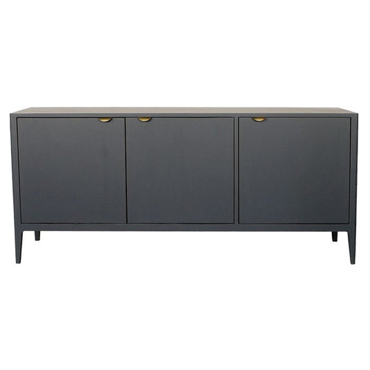 Buffet Ernest en pin D886, 180 × 45 × 80 cm, vue officielle 1. Autres meubles et décoration vendus séparément.