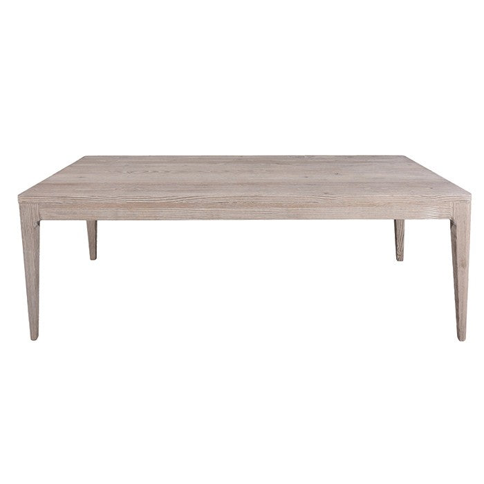 Table basse Ernest en pin D887, 120 × 60 × 40 cm, vue officielle 6. Autres meubles et décoration vendus séparément.