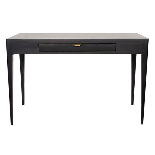 Bureau Ernest en pin D888, 120 × 52 × 77 cm, vue officielle 1. Autres meubles et décoration vendus séparément.