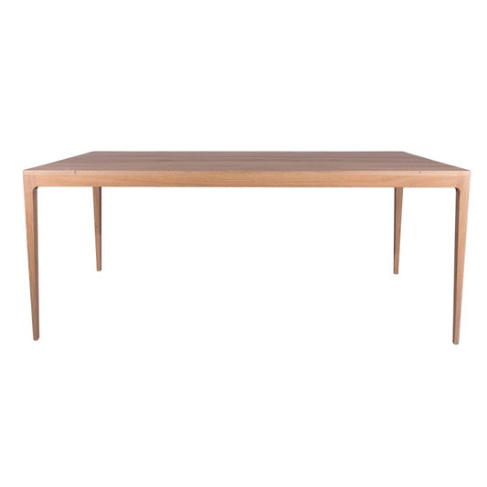 Table Ernest D892C en chêne, 140 × 90 × 76 cm, vue officielle 1. Autres meubles et décoration vendus séparément.