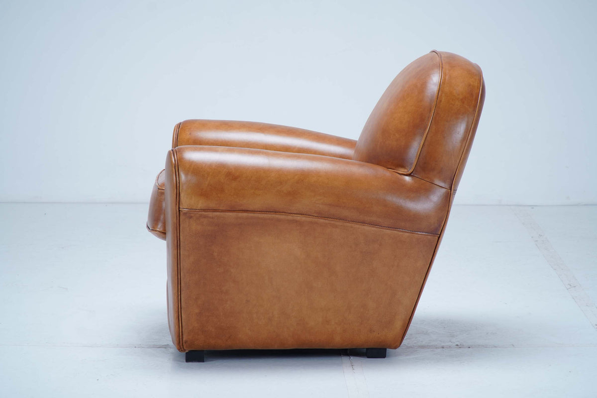 Fauteuil Club DT21, vue officielle 4. Siège vendu à l’unité.