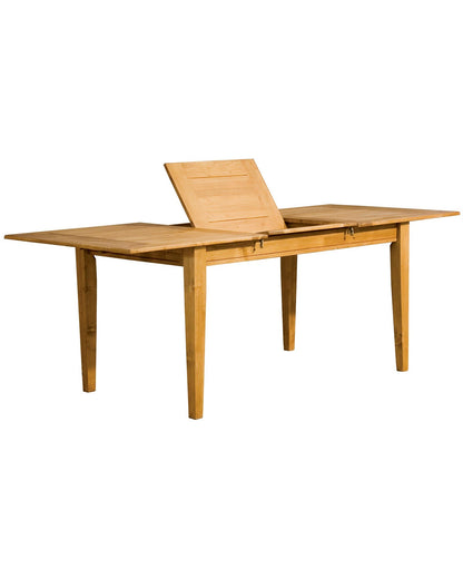 Table à rallonges en pin D438, 160 × 90 × 78 cm, vue officielle 2. Autres meubles et décoration vendus séparément.