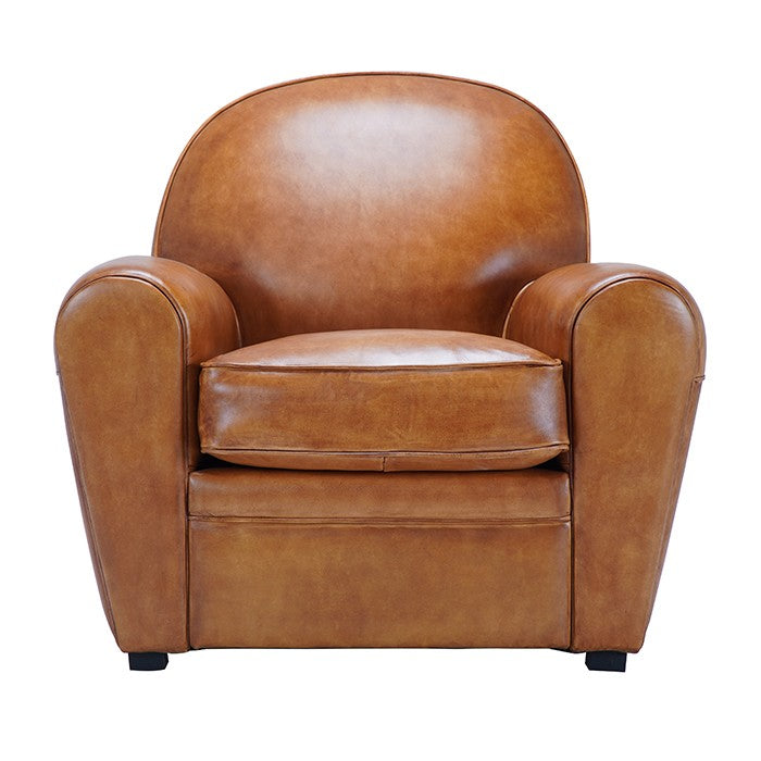 Fauteuil Club DT21, vue officielle 1. Siège vendu à l’unité.