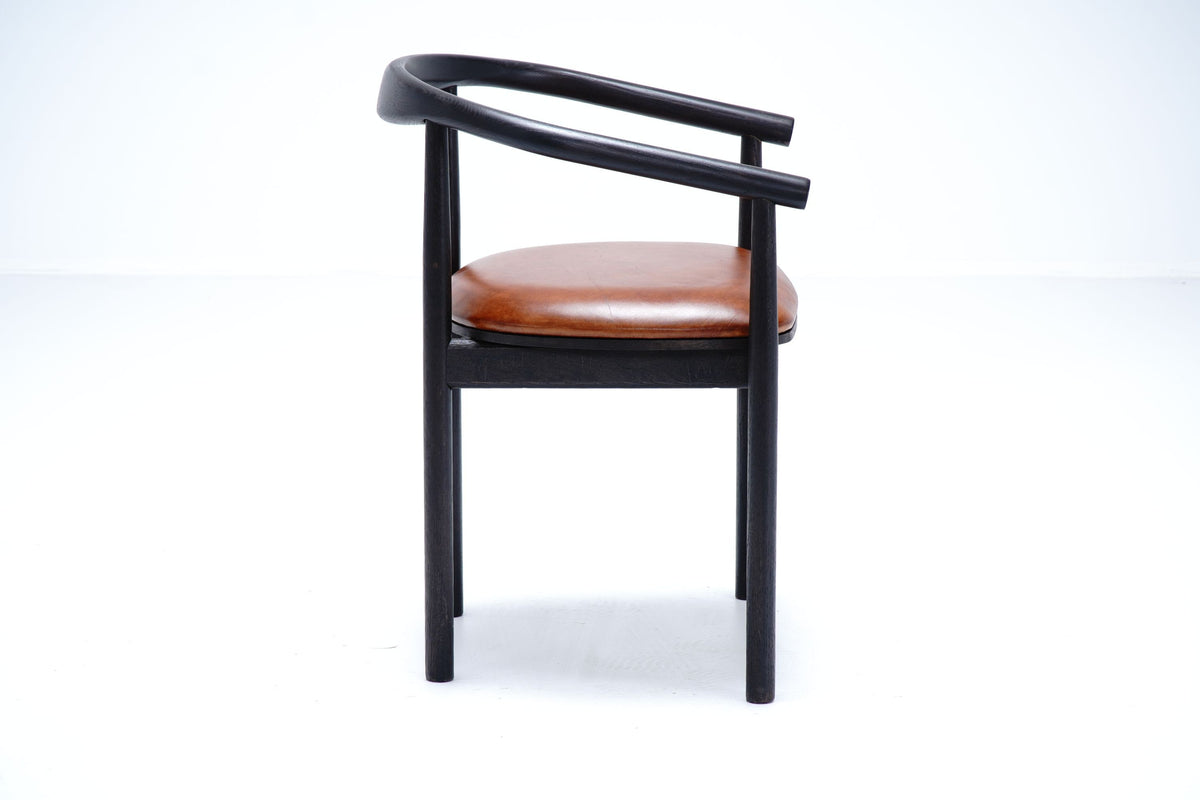 Chaise Serenity en chêne DT78, vue officielle 5. Siège vendu à l’unité.