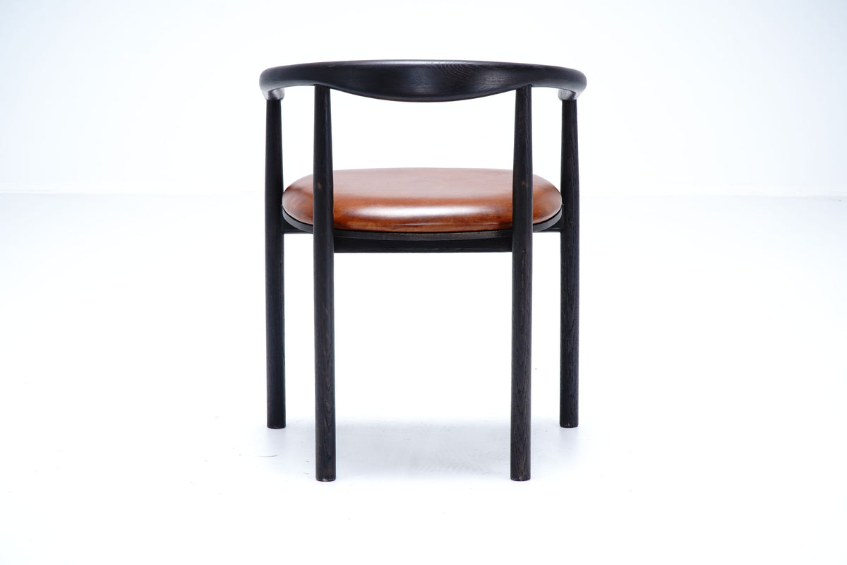 Chaise Serenity en chêne DT78, vue officielle 6. Siège vendu à l’unité.