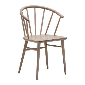 Chaise Céleste en chêne D913C, 54 × 52 × 84 cm, vue officielle 1. Autres meubles et décoration vendus séparément.