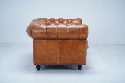 Canapé Chesterfield DT24/180, vue officielle 6. Autres meubles éventuellement présentés vendus séparément.