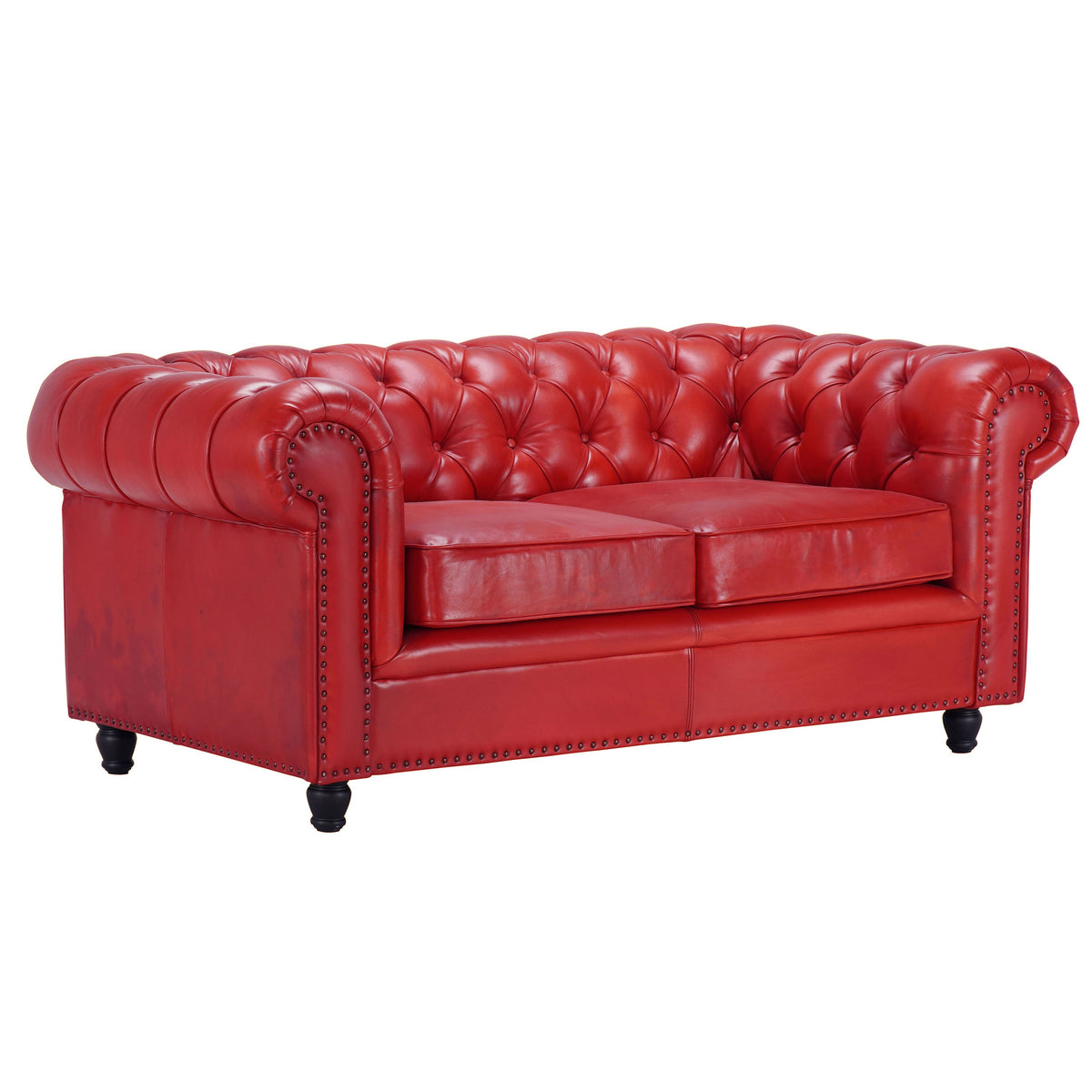 Canapé Chesterfield DT24/180, vue officielle 4. Autres meubles éventuellement présentés vendus séparément.