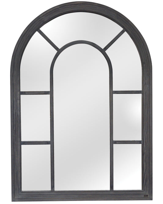 Miroir Madrid à cadre en pin D659, 100 × 140 cm, vue officielle 1. Autres meubles et décoration vendus séparément.