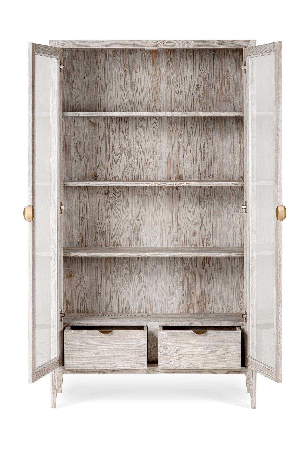 Vitrine Ernest, 2 portes et 2 tiroirs Rosiris D889, vue officielle du fabricant 2. Autres articles et accessoires vendus séparément.