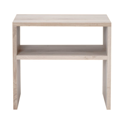 Chevet en chêne D894C, 50 × 40 × 45 cm, vue fabricant 3. Autres meubles et décoration vendus séparément.