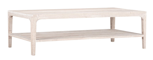 Table basse Ernest D942 avec étagère, 130 cm, vue principale.
