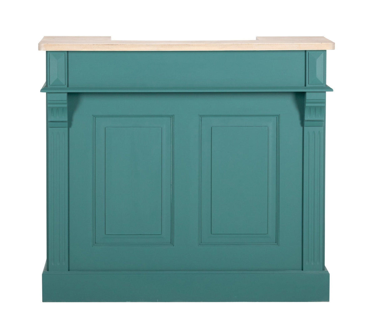 Petit bar D154 en pin, 120 cm, vue principale.